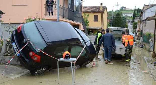 Senigallia, arriva l'ondata di maltempo scatta di nuovo l'incubo alluvione