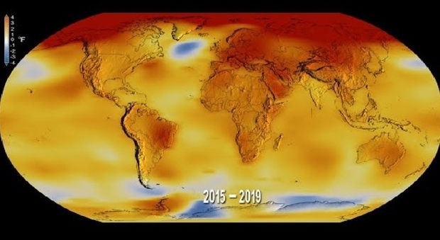 Riscaldamento globale, gli ultimi 5 anni sono stati i più caldi dal 1880