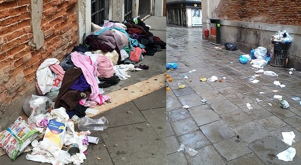 "Buongiorno Venezia": disastro sporcizia, la città è sommersa