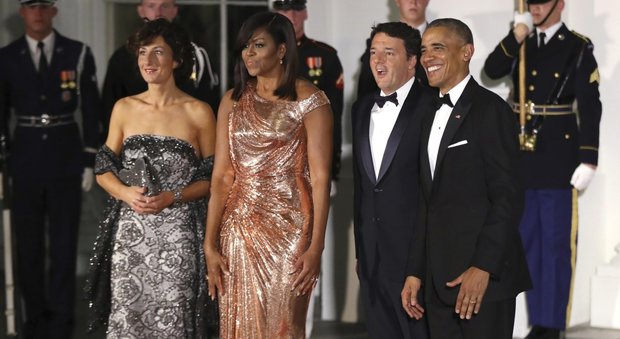 Agnese Renzi e Michelle Obama, battaglia di stile a colpi di eleganza