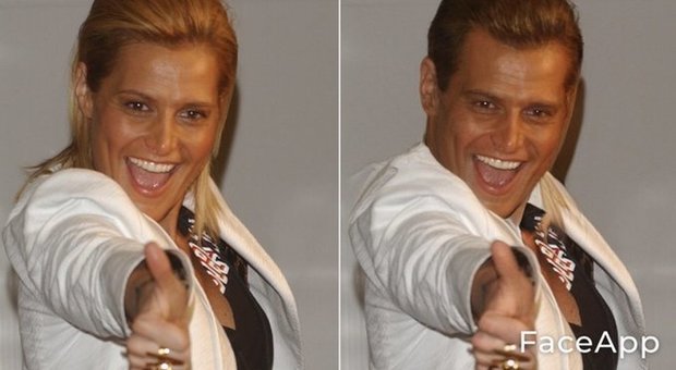 Simona Ventura con Faceapp diventa Jim Carrey: «Mi chiamo Ace Ventura e acchiappo animali»