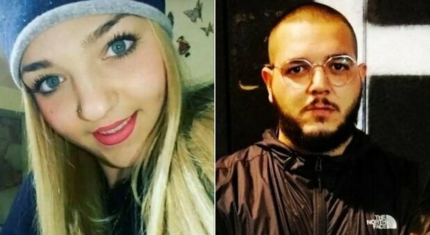 Jenny Cantarero, la viitima, e Sebastiano Spampinato, accusato dell'omicidio