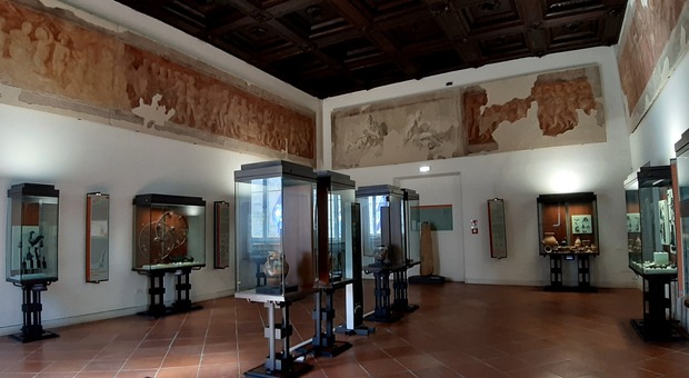 La sala principale del Museo archeologico di Ascoli