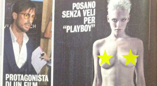 Le Donatella senza veli in copertina su Playboy. E dietro il nudo c'è lo 'zampino' di Corona