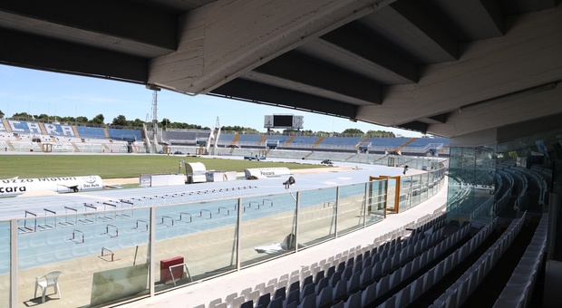 Pescara, lunedì riapre lo stadio Adriatico: registrazione e itinerario obbligato