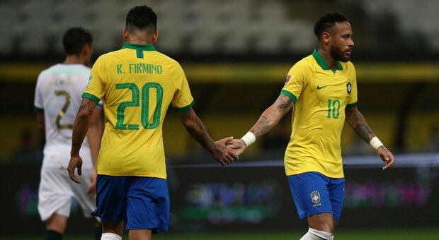 Il Brasile debutta nel 2020: cinque reti alla Bolivia con super Neymar