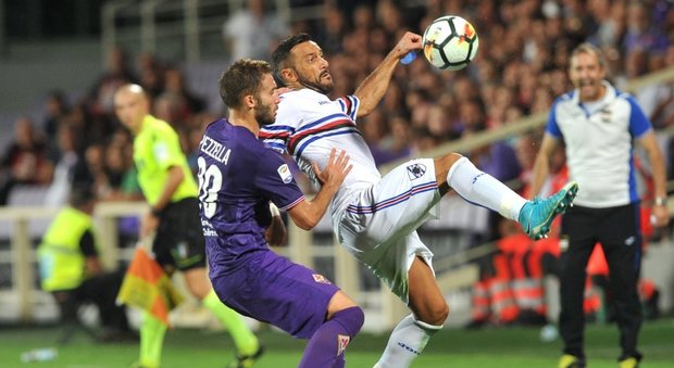 Serie A, Fiorentina-Sampdoria 1-2, i viola ancora a zero