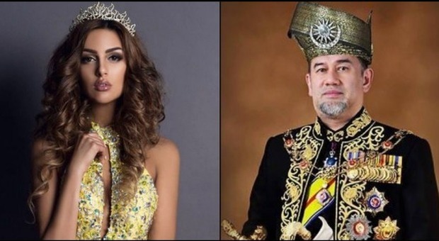 Malesia, il sultano abdica per amore: gossip su nozze con modella russa 25enne