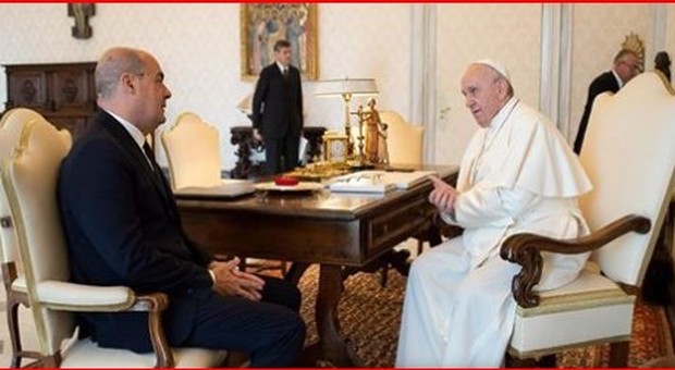 Vaticano, Papa Francesco riceve Nicola Zingaretti