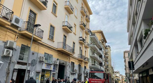 Napoli, dodici appartamenti sgomberati per infiltrazioni al Vomero