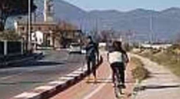 Rieti, si inaugura il nuovo tratto di pista ciclabile che va da ponte Cavallotti a Campomoro