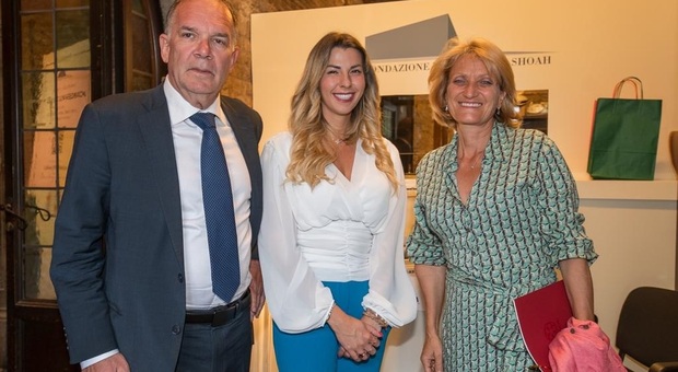 Mario Venezia, Claudia Conte e Noemi Di Segni