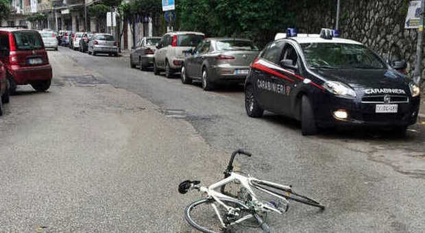 Cassino, ciclista investito finisce in ospedale