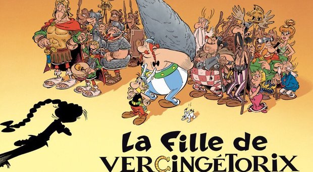 Nel nuovo albo di Asterix, spunta un'eroina ribelle: la figlia di Vercingetorige