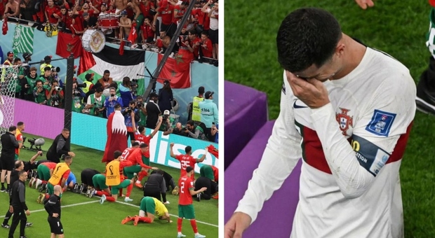 Marocco sempre più nella storia: eliminati anche il Portogallo e Cristiano Ronaldo