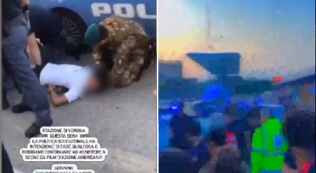 Immobilizzato da Polizia e Carabinieri a Verona, il video va virale su TikTok: gogna social per le forze dell'ordine