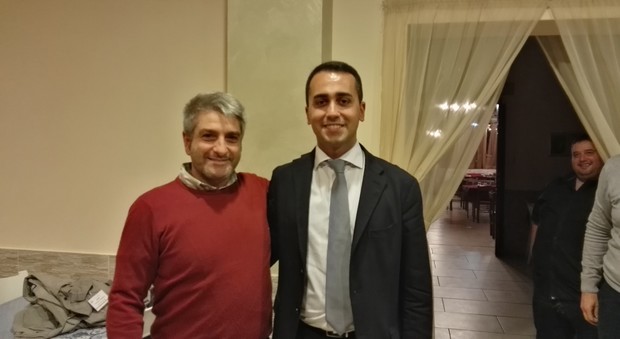 Il vicepresidente della Camera Di Maio con Salvatore Vassallo