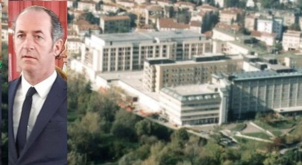 Luca Zaia e il complesso ospedaliero del San Bortolo