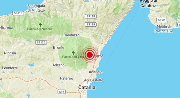 Terremoto sull'Etna di 3.3, paura da Catania a Messina nella notte