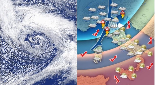 Ciclone atlantico Domingos, in arrivo nuova ondata di temporali e venti di tempesta: ecco dove (e fino a quando)