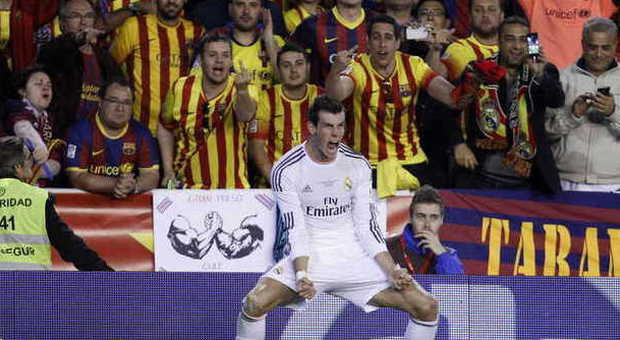 Il Real di Ancelotti vince la Coppa del Re: 2-1 al Barça, gol fantastico di Bale