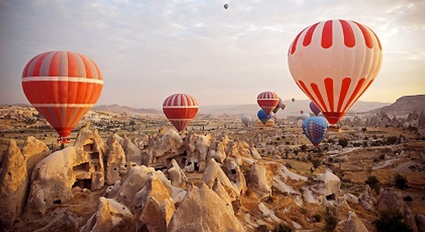 Girare il mondo con i mezzi più strani: in Cappadocia sulla mongolfiera