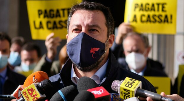 Salvini: «Conte preferisce parlare con Fedez e Ferragni, con me solo un minuto»