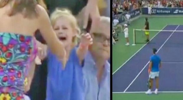 La mamma perde la figlia sugli spalti: Rafael Nadal interrompe il match -Guarda