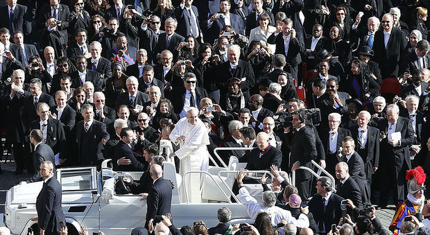 19 marzo 2013 A San Pietro messa di Inizio pontificato di papa Francesco