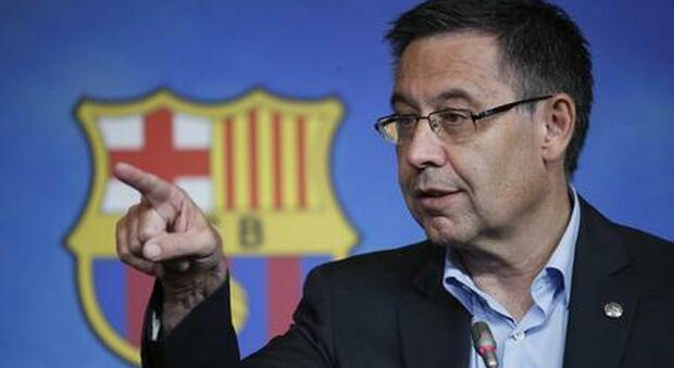 Barcellona, il presidente Bartomeu in isolamento: «Niente Camp Nou»