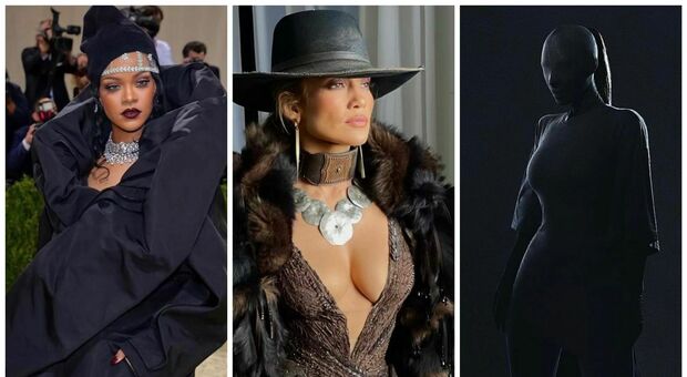 Met New York, il Gala ritorna in presenza con i look più eccentrici: da Jennifer Lopez a Kim Kardashian, le star in passerella