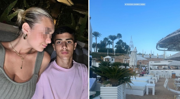 Chanel Totti, capodanno a Sharm el-Sheikh con Cristian Babalus