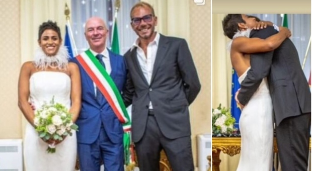 Karima Ammar, ex di Amici, ha sposato Riccardo Ruggeri. E dopo le nozze si esibisce (anche) con la figlia Frida