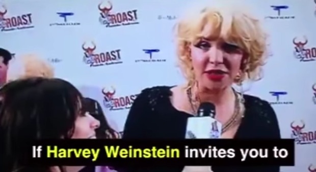 Weinstein, quando Courtney Love nel 2005 disse: «Se vi invita a una festa privata non ci andate»