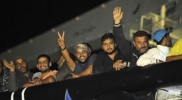 Migranti in arrivo sulle coste italiane