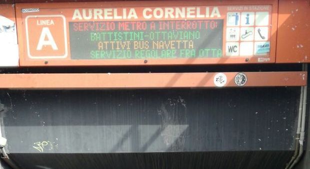 Metro A, forte odore di gas a Valle Aurelia: sospesa la tratta Ottaviano-Battistini