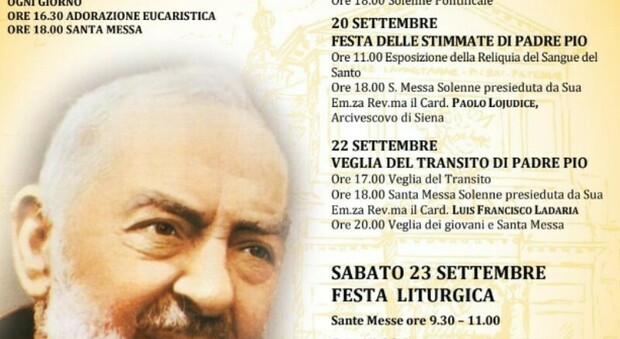 Roma festeggia San Pio da Pietrelcina e la Protezione civile: dal 22 settembre eventi culturali, religiosi e intrattenimento