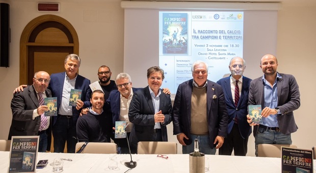 La presentazione del libro "Campioni per sempre" di Gianfranco Coppola a Castellabate