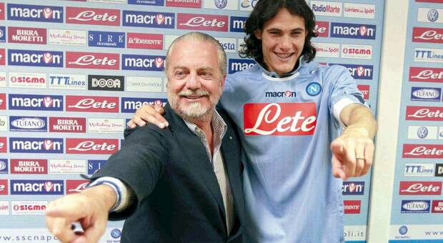 Cavani, l'agente rivela 9 anni dopo: «Via da Napoli per De Laurentiis»