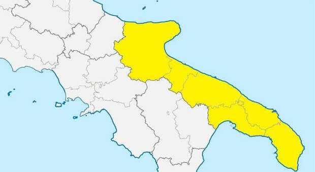 Puglia, è ufficiale: da lunedì si passa in zona gialla