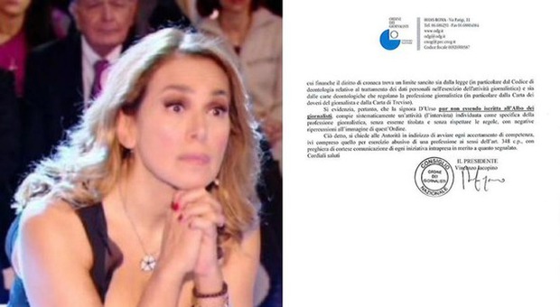 Barbara D'Urso e la tv del dolore, la denuncia dell'Odg: "Abuso della professione"