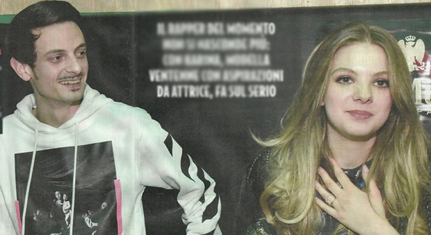 Fabio Rovazzi e la fidanzata Karina Bezhenar a Forte dei Marmi