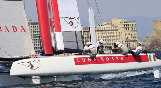 Bruni e Draper, skipper d'assalto Luna Rossa a Napoli per vincere