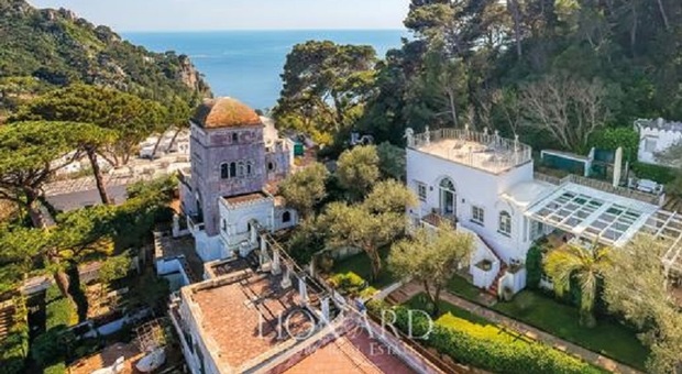 La villa a Capri