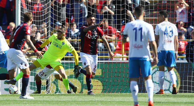 Il Bologna supera in rimonta per 3-1 l'Empoli e vede la salvezza