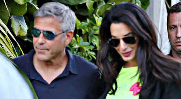 George Clooney e Amal Alamuddin fidanzati ufficiali: festa nel locale di Cindy Crawford
