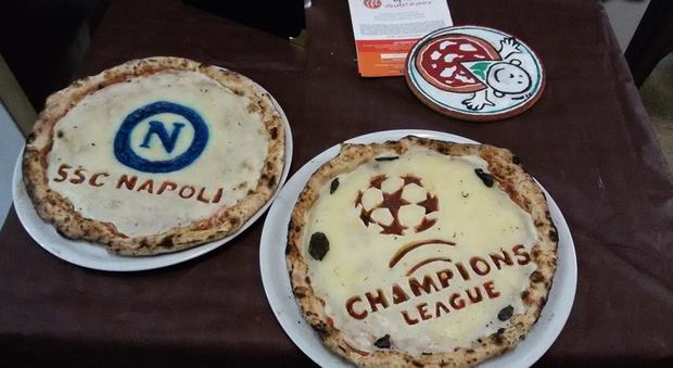 La pizza "Champions League" del maestro Errico Porzio