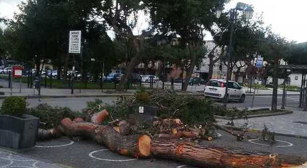 San Gennaro Vesuviano, il vento fa danni in due scuole: il sindaco le chiude