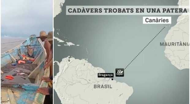 Migranti alla deriva nell'Atlantico per 3 mesi, diretti alle Canarie dall'Africa finiscono in Brasile