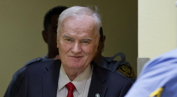Ratko Mladic al processo a L'Aja